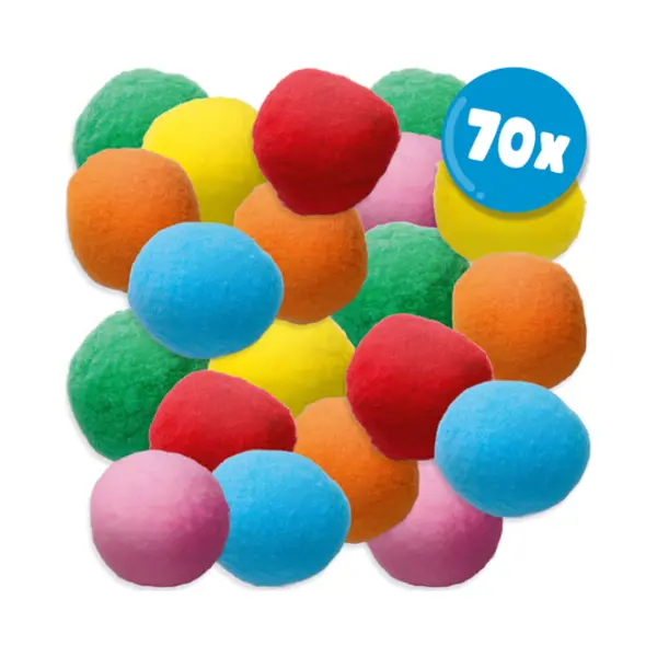 Ses Creative 02405 - Viele Splash-Bälle - 70 Wiederverwendbare Wasserballons im Eimer - Nutze den Eimer, um deine Wasserbälle zu füllen - Für Kinder ab 3 Jahren thumbnail