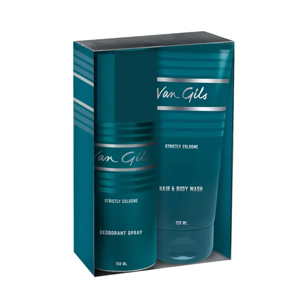 Van Gils Geschenkset Strictly Cologne - Showergel 150ml + Deodorant Spray 150ml 1 Set thumbnail