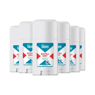6x Odorex Extra Dry Stick 40 Ml