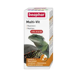 6x Beaphar Multi Vit Reptielen 20 Ml