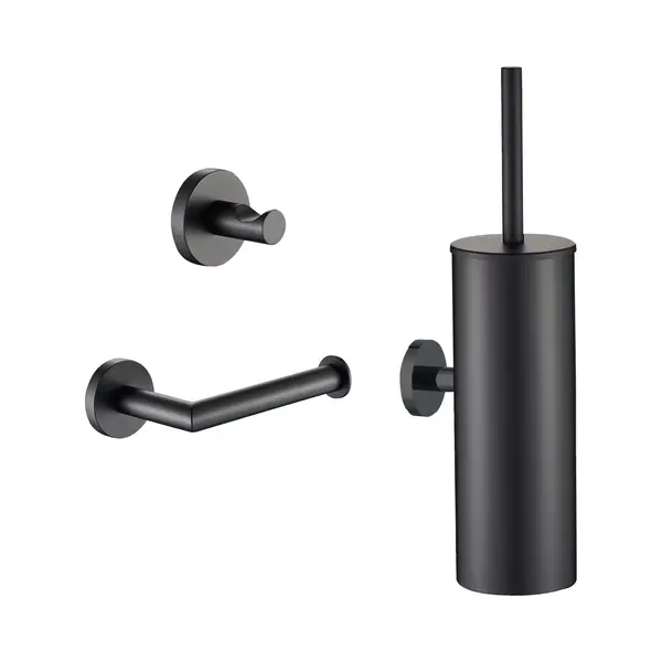 Plieger, Toiletborstel, Vigo Toilet Set Accessoires - Wc -Pinsel - Wc Rollhalter - Handtuchhaken - 10 -Jahres -Garan thumbnail