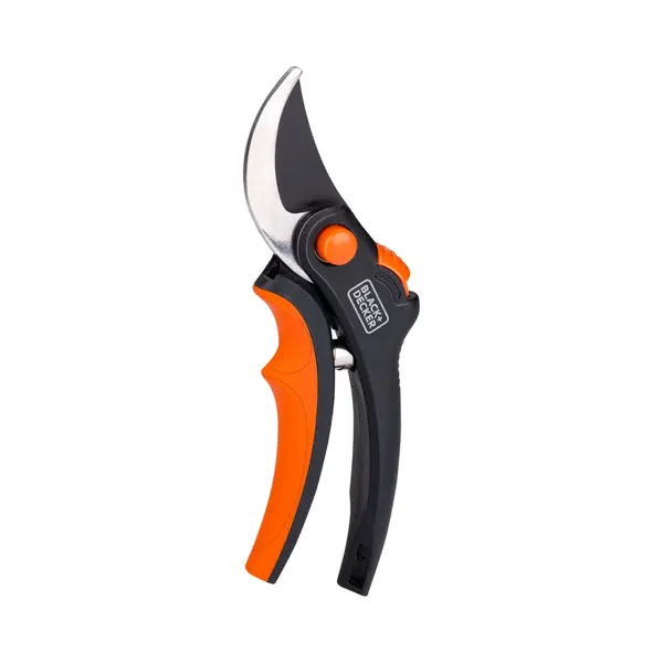 Black+Decker Tuinschaar - Gehard Stalen Bladen - 13 Mm - Zwart/ Oranje thumbnail