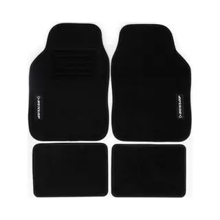 Dunlop Universele Automatten Set - 4-Delig - Voor Verschillende Auto Merken - Voor En Achter - Zwart