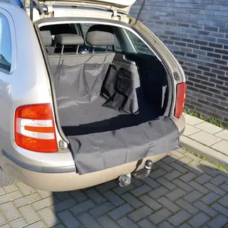 Carpoint - Kofferbakbeschermer - 110x100x40 - Cm - Zwart