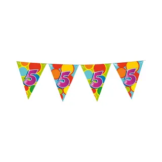 Haza Witbaard Vlaggenlijn 5 Jaar, 10mtr.