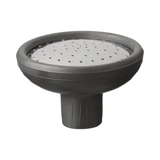 Nature Sproeikop/broes Verchroomd Zwart Voor Gieter 5 L, 10 L En 12 L Ø85mm