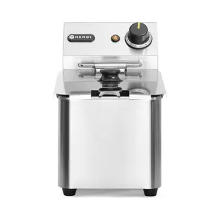 Hendi 205808 Fritteuse Enkel 4 l Freistehend 3000 W Fritteuse Silber