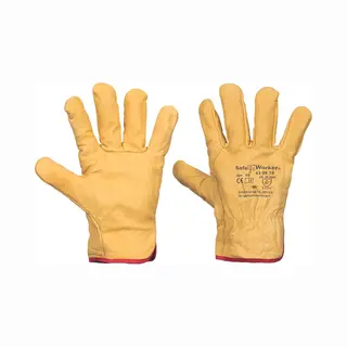 SafeWorker Sw 430618 Driver Rundnerf Vilt Gevoerd 01020124 - 12 Stuks - Een Kleur - 10