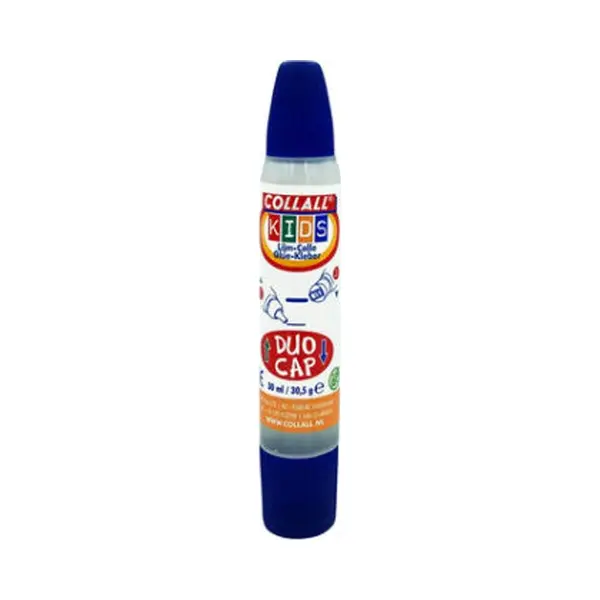Collall Lijmpen - Kinderlijm - Waterbasis - Lijmstift - Duo-dop - 30ml thumbnail