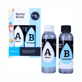 Epoxy Giethars - Twee Componenten Hars Voor Knutselprojecten - 2x 150ml