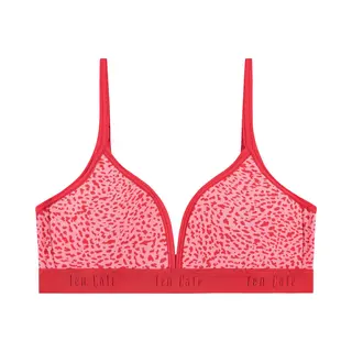 Ten Cate Basics Organic Cotton Stretch Voorgevormde Bh Top Animal Dot Voor Meisjes | Maat 70C
