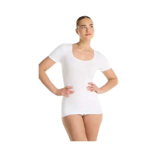Ten Cate Basics T-shirt Wit Voor Dames | Maat Xxl thumbnail