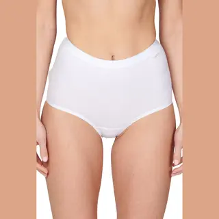 Ten Cate Basics Organic Cotton Stretch High Waist Wit 4 Pack Voor Dames | Maat Xxl