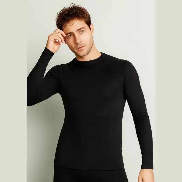 Ten Cate Thermo Long Sleeve Zwart Voor Heren | Maat M thumbnail