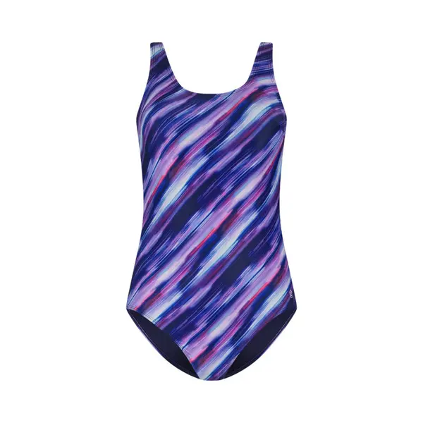 Ten Cate - Badpak Soft-Cup Blue Streak - Maat 38 - Blauw/Meerkleurig thumbnail