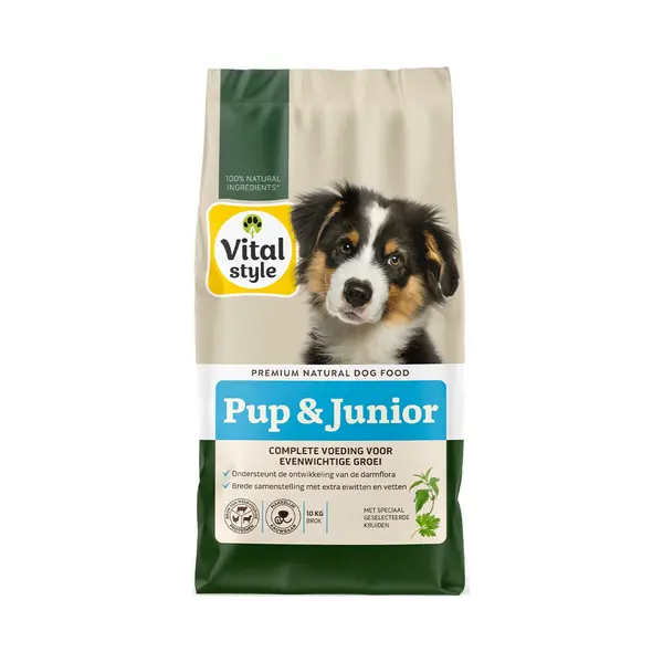 Vitalstyle Puppy&Junior Hondenvoer 10 Kg thumbnail