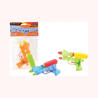 Johntoy Waterpistool - Buitenspeelgoed - Waterspeelgoed - Watergeweer - Waterpistooltjes - 16 Cm - Multicolor