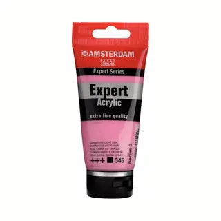 Amsterdam Expert Acrylverf - Roze Acrylverf - #346 Quinaroze Licht Dekkend - Acrylic Paint - Acrylaatverf – Acrylic Paint – Hobbyverf –