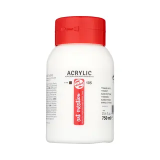 Royal Talens Acrylfarbe ArtCreation, Titanweiß, 750 Ml
