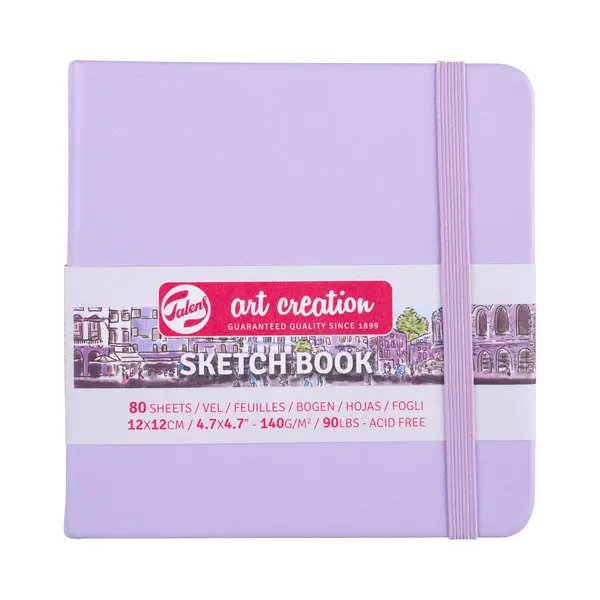 Talens 9314134M schrijfblok & schrift 80 vel Violet thumbnail