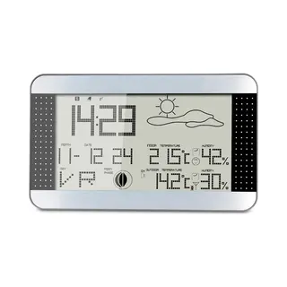 Alecto Ws-1700 Zwart, Zilver Lcd Batterij/Accu