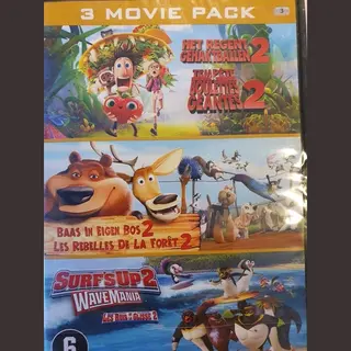 Regent Gehaktballen 2, Baas In Eigen Bos 2, Surf's Up 2 (3dvd) - Dvd - 8712609649215