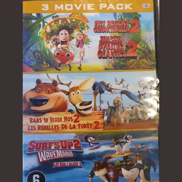 Regent Gehaktballen 2, Baas In Eigen Bos 2, Surf's Up 2 (3dvd) - Dvd - 8712609649215 thumbnail