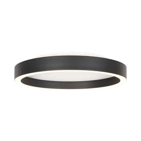 Deckenleuchte Ringlux, Schwarz thumbnail