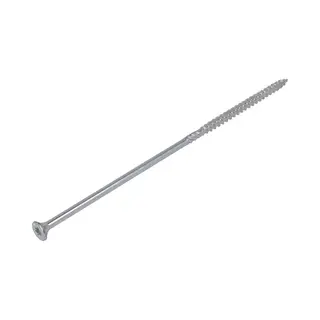Dynaplus - Constructieschroef - Torx 40 Platkop - 8, 0 X 280mm - Verzinkt - Deeldraad (50 Stuks)