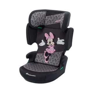 Bebeconfort Disney RoadSafe I-Size, Kindersitzerhöhung Mit Rückenlehne, 3, 5–12 Jahre (100–150 Cm), Kindersitz Miss Minnie, Klappbarer,