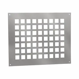 Nedco Bv Ventilatieplaat 300x250mm Aluminium