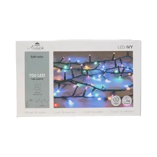 Anna's Collection Kerstverlichting Led Ivy - 700 Leds - 1600 Cm- Warm Wit - Dimmer - Kerstboomverlichting
