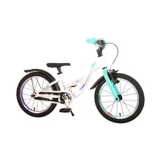 Volare Glamour Kinderfiets - Meisjes - 16 Inch - Parelmoer Mint Groen - Prime Collection