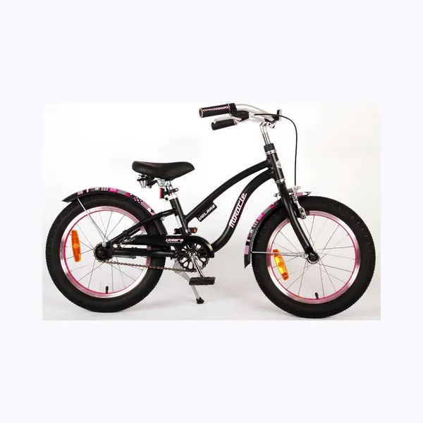 Volare Miracle Cruiser - Kinderfiets - 16 Inch - Matzwart - Prime Collection thumbnail