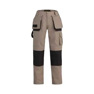 StØRvik David Timmermans Bouw Werkbroek Heren - Verstevigde Kniestukken - Maat Xl - Khaki