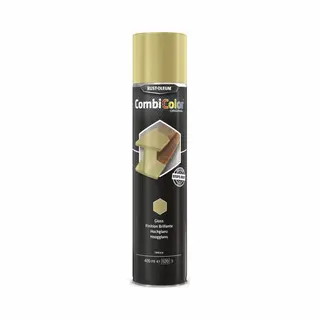 Rust-Oleum Combicolor Spuitbus - Zwart Hoogglans - 0, 4L
