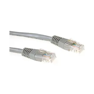 Act Grijze 20 meter U/Utp CAT5E patchkabel met RJ45 connectoren