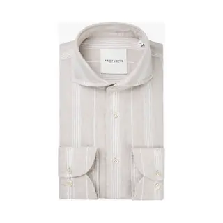 Profuomo - Overhemd Beige Profuomo Beige Ppwh10054