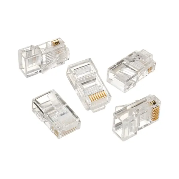 Gembird Lc-8P8C-001/100 kabel-connector 8P8C (Rj-45) Transparant thumbnail