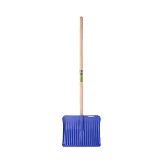 Mm Eurotool Sneeuw/voerschep Blauw Met Steel 130cm Groot