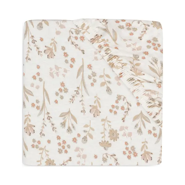 Hoeslaken Babybedje Jollein Jersey 60x120 Bloomy thumbnail