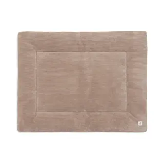 Jollein Boxkleed Baby - 75x95cm - Cloudy Rib - Polyester - Milky Coffee