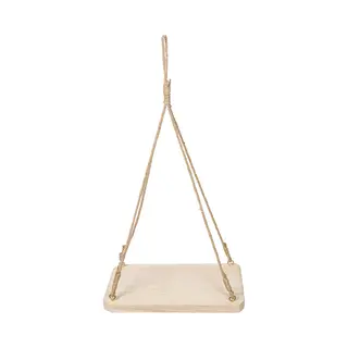 Clayre & Eef Plantenhanger 40x25x3/63 Cm Beige Hout