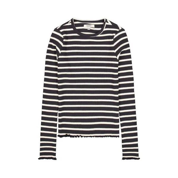 Garcia Shirt Zwart / Offwhite thumbnail