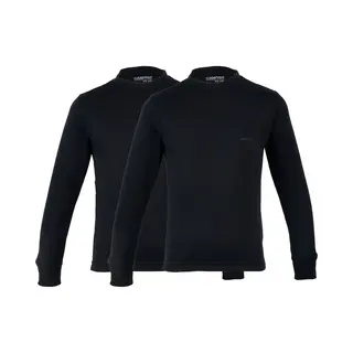 2-Pack Campri - Thermoshirt Lange Mouw - Sportshirt - Junior - Black (020) - Maat 128
