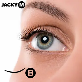 Jacky M. One By One - Professionele Wimperextensions - Subtiele Ronde Krul - Dikte 0, 05 Mm - Lengte 8 Mm - Individuele Synthetische Wimpers -