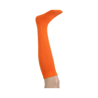 Carnaval Verkleed Kniekousen / Lange Sokken - Oranje - Maat 41-47 - Volwassenen - Feestkleding