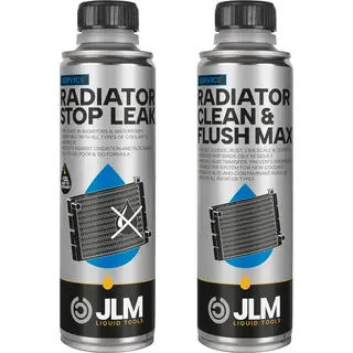 Jlm Radiateur Pakket - Radiateur Reinigen En Spoelen - Radiateur Lek Stop - Snel En Effectief Reinigen - Dicht Gaten In Radiateur - Geschikt Voor Elke