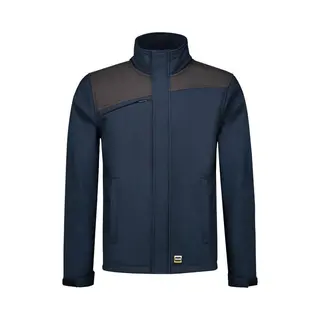 Tricorp Softshell Bicolor Naden 402021 - Mannen - Ink/Donkergrijs - L