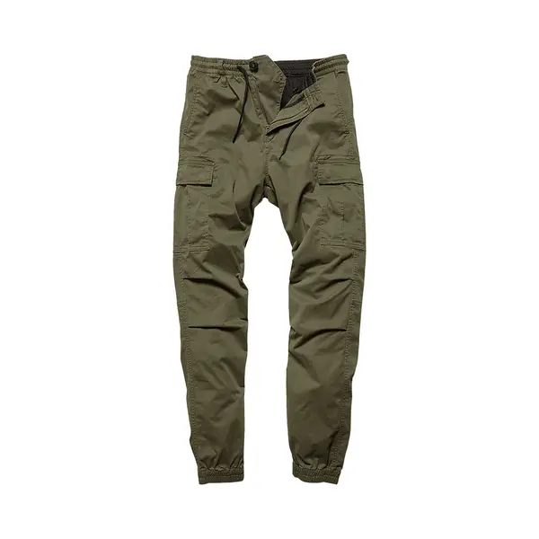 Vintage Industries Chino Hose Vince Cargo Jogger Olive-W29 thumbnail